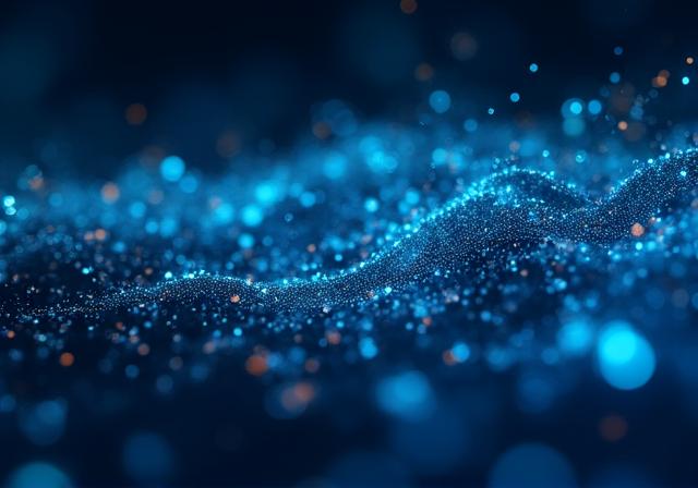 Abstract representation of predictive data modeling and neural networks
